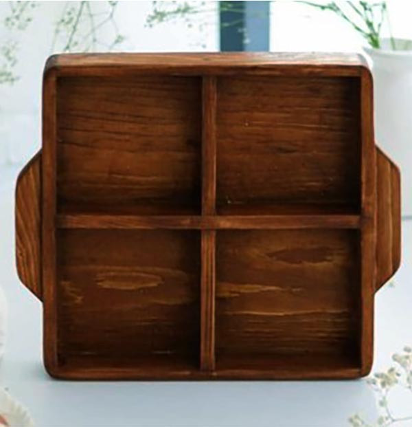 Менажница деревянная 