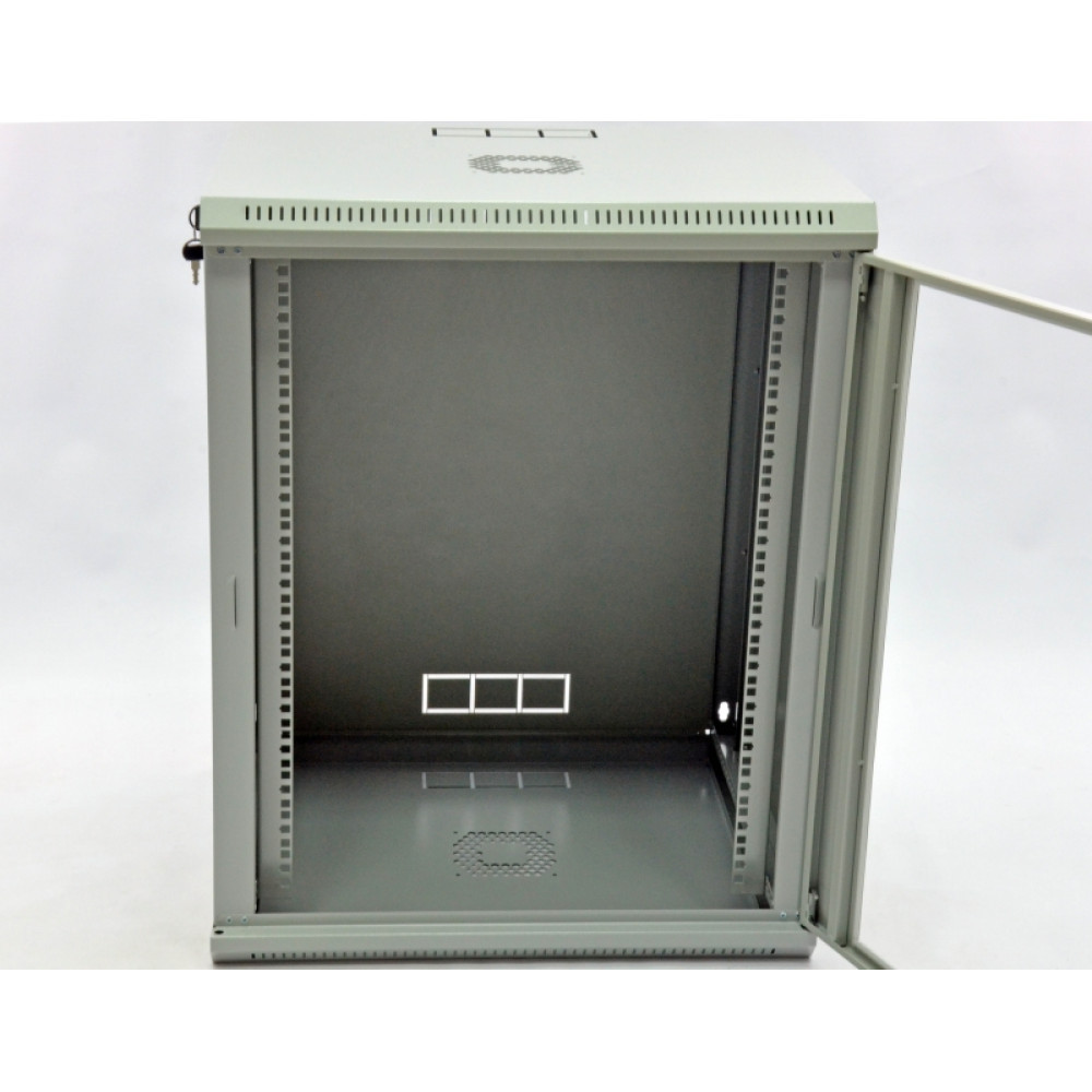 Шафа серверна CMS 15U 600 x 500 x 773 UA-MGSWL155G для мережевого обладнання Київ - фото 3