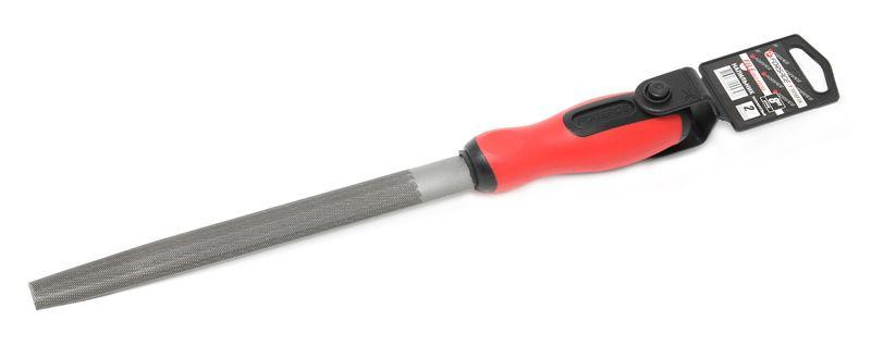 Напилок напівкруглий 8 "-200мм, на пластиковому тримачі Одеса - фото 1