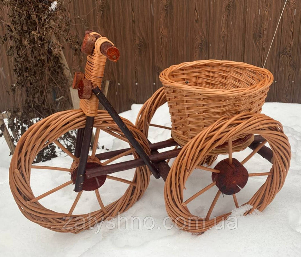 Плетена підставка для вазону Київ - фото 3