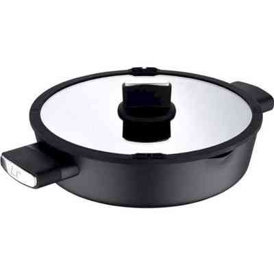 Сотейник Bergner Ion plus з кришкою 28 см (BG-35913-BK) Винница