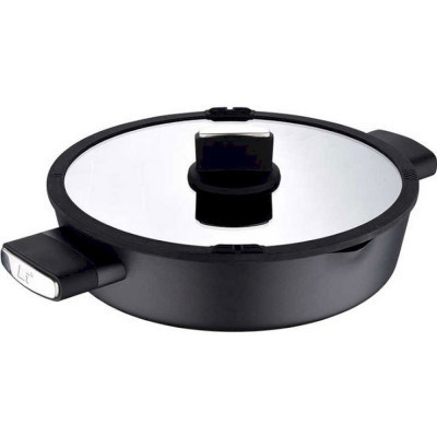 Сотейник Bergner Ion plus з кришкою 28 см (BG-35913-BK) Винница - изображение 1