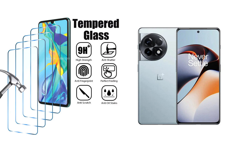 Защитное стекло ArmorGlass для OnePlus 11R 5G – устойчивое к царапинам и ударам Киев - изображение 1