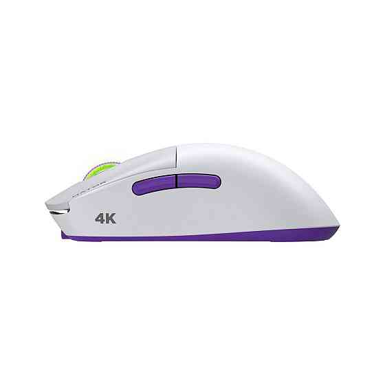 Миша бездротова Hator Quasar 2 Ultra 4K Wireless White/Lilac (HTM571WL) Біло-фіолетовий Харьков