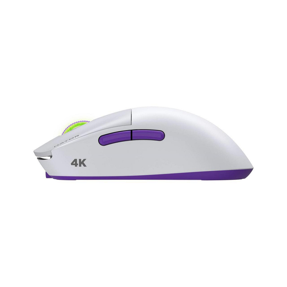 Миша бездротова Hator Quasar 2 Ultra 4K Wireless White/Lilac (HTM571WL) Біло-фіолетовий Харьков - изображение 4