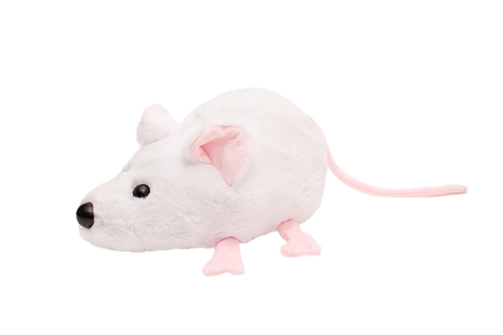 Мягкая игрушка Алина Мышка белая 22 см Киев - изображение 2