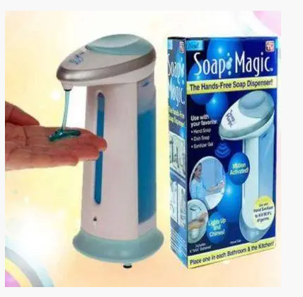 Сенсорний дозатор мила Soap Magic автоматична мильниця безконтактна для рідкого мила та антисептика 13564 Одеса