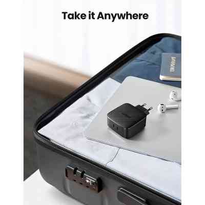Зарядний пристрій Ugreen CD216 66W 2xType-C PD Charger (Black) (70867) Вінниця