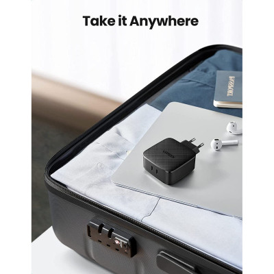 Зарядний пристрій Ugreen CD216 66W 2xType-C PD Charger (Black) (70867) Вінниця - фото 5