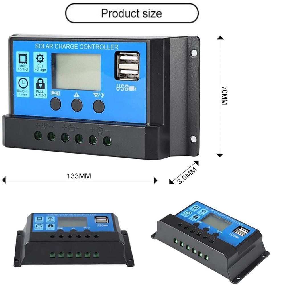 Контроллер солнечной батареи с ЖК дисплеем и USB 5В Киев - изображение 5
