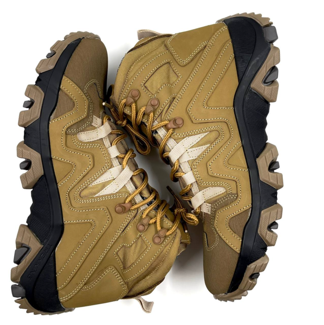 Чоловічі тактичні черевики койот, демісезонні, водонепроникні, для військових, охорони, походів Львів - фото 8