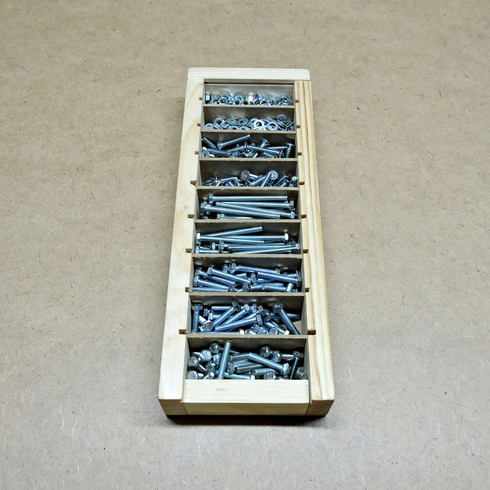 Набір 1х болтів, гайок, шайб М5 500шт Миколаїв - фото 6