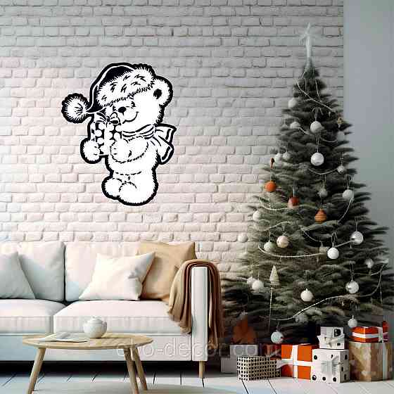 Декоративное настенное Панно «Новый год», Декор на стену 110*87 см Киев