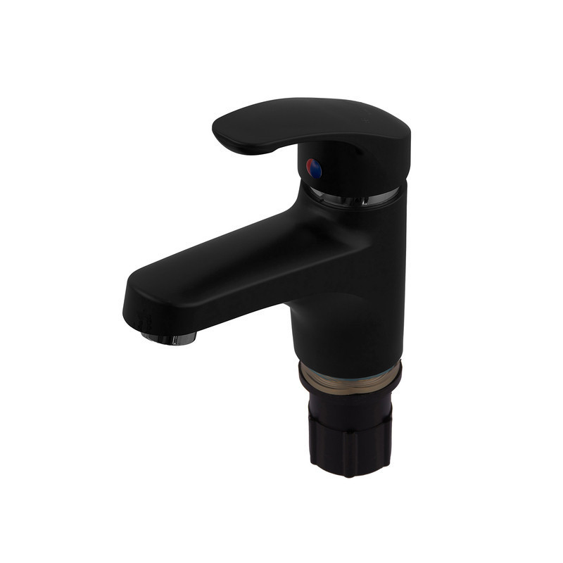 Змішувач для умивальника Plamix Fidel-001 SET Matte black    ( PM0660 ) 38734 Харьков - изображение 5