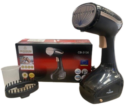 Ручний відпарювач Crownberg CB-3136 для одягу, вертикальний, портативний, з насадками Одеса - фото 2