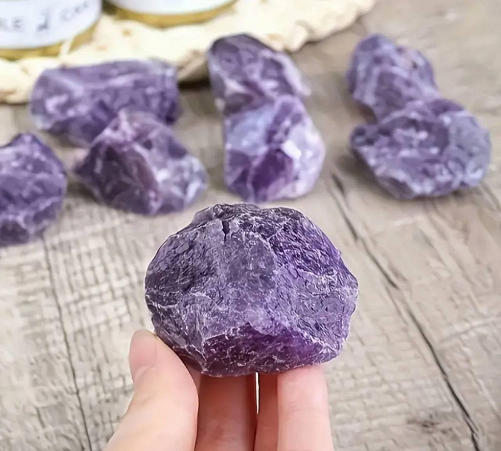 Натуральний кристал аметисту, 3-3.5 см. Необроблені кристали аметисту Київ - фото 1