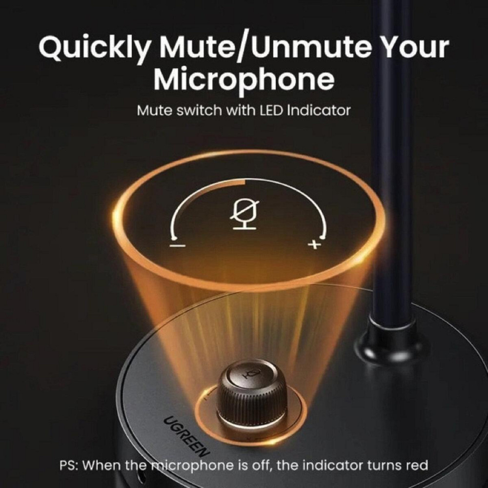 Мікрофон настільний UGREEN CM564 Desktop USB Microphone(UGR-90416) UGR-90416 Одеса - фото 6