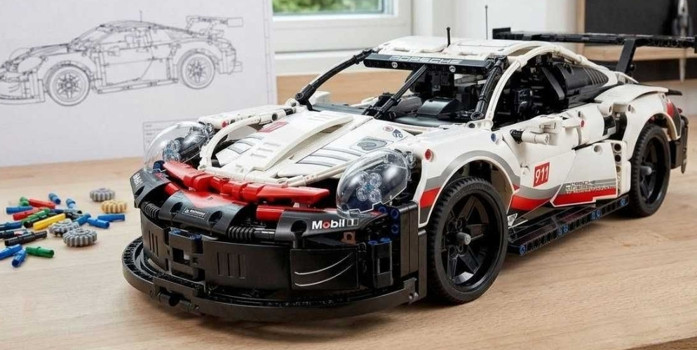 Конструктор Technic Porsche 911 RSR (42096)‼️ совместимый с Lego. Харьков - изображение 3