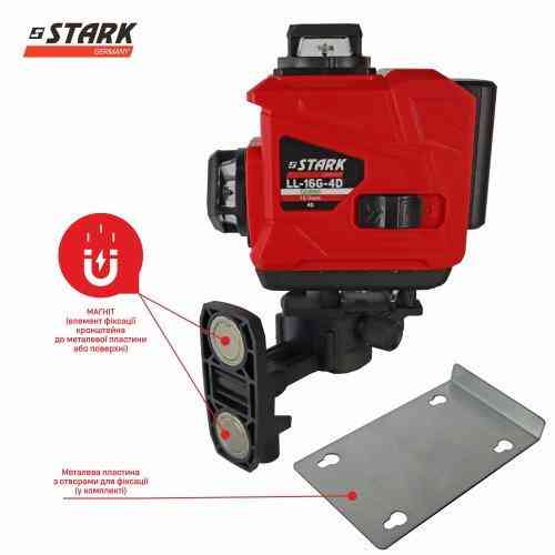 Нівелір лазерний STARK LL-16G-4D 16 ліній Одесса