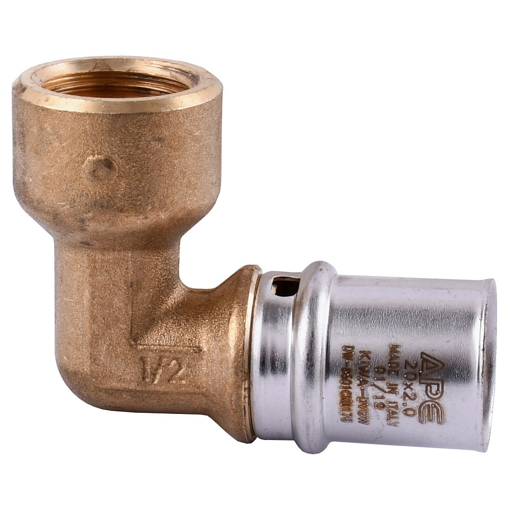 Кутник із внутрішньою різьбою прес APE ITALY AP 152 1/2″х20 Тернопіль - фото 1