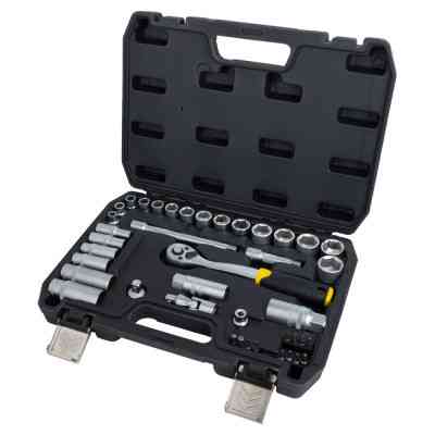 Набір інструментів Sigma насадок торцевих та біт 3/8&quot; 39шт CrV mid (6003601) Вінниця