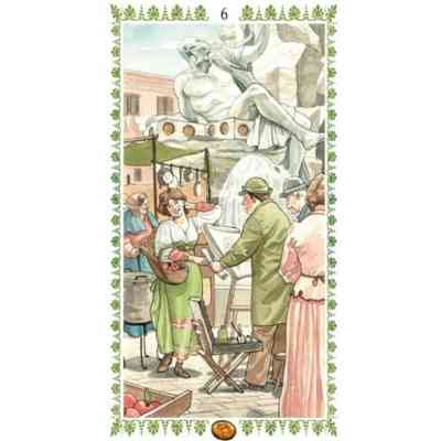 Гральні карти Scarabeo Таро Романтичне Таро (Romantic Tarot) (EX215MU) Вінниця