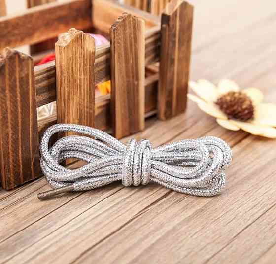 Шнурки блестящие глиттерные Смела