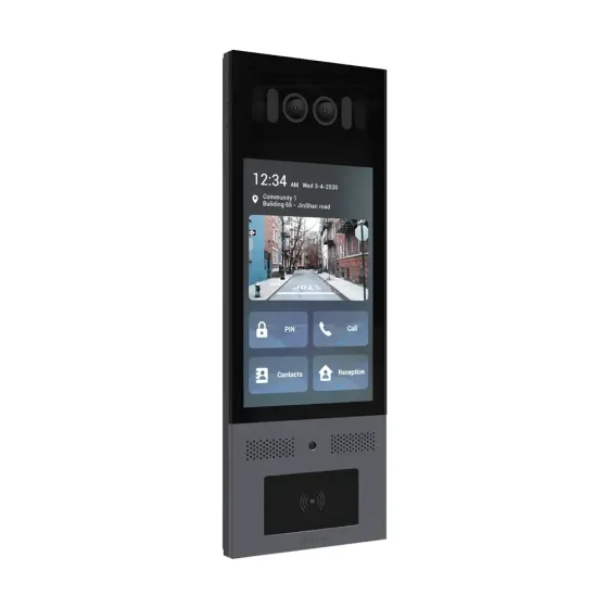 IP-відеопанель багатоабонентська 5Mp Akuvox X915S з екраном 8