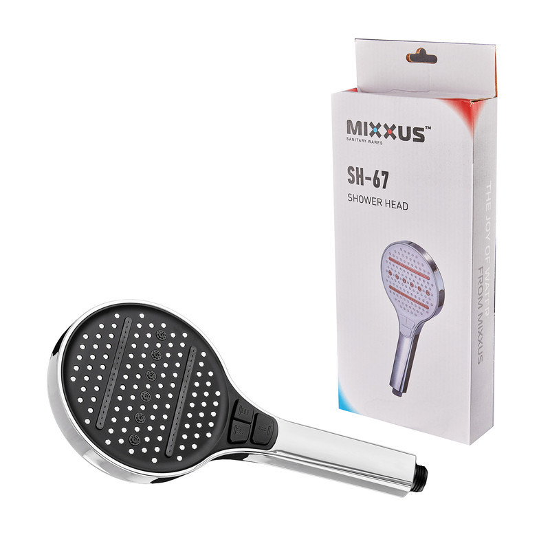 Лійка для душу Mixxus SH-67 3 функції (Колір хром) (MI8305) ( 24323 ) Харків - фото 2
