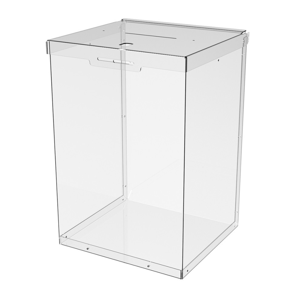 Ящик EKOSTAR с замком для пожертвований и сбора денег 220x200x320. Объем 14 литров Киев - изображение 2