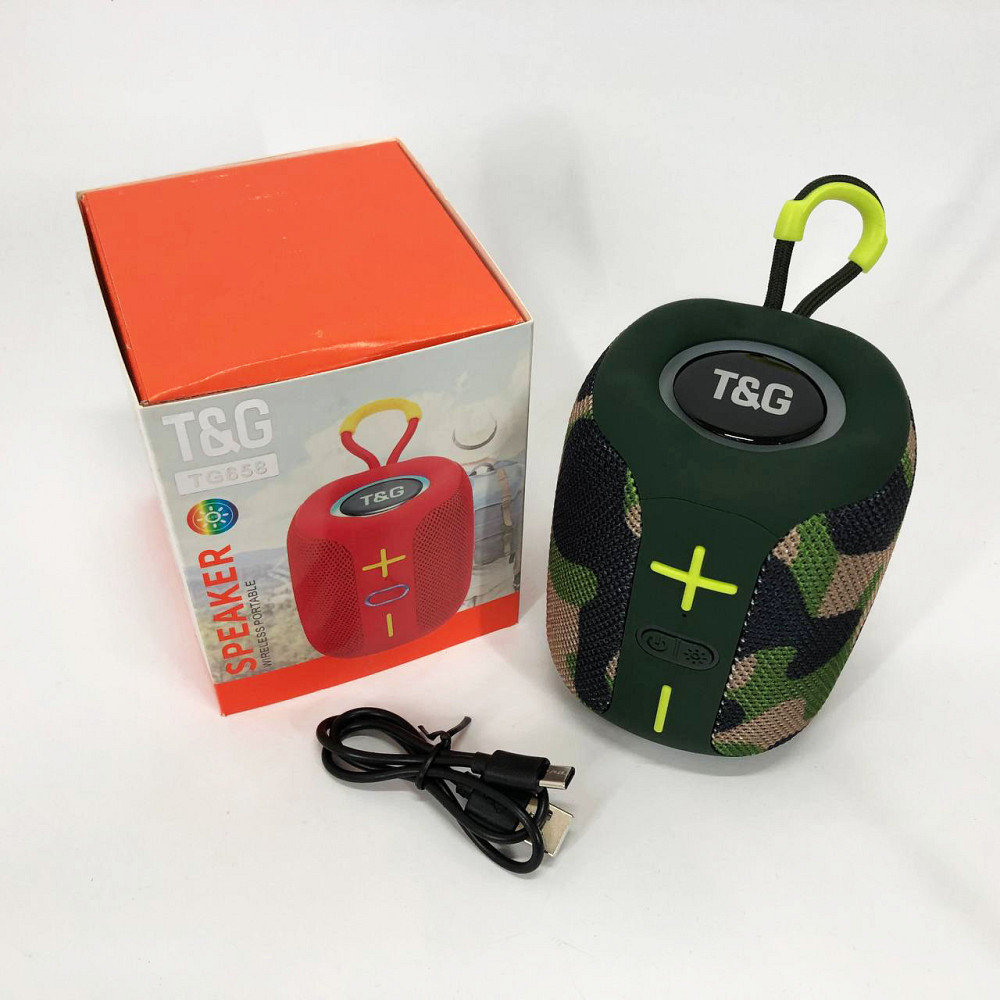 Колонки для музыки дома TG658, Хорошая колонка для музыки, Bluetooth колонка с динамической подсветкой JQ-64 Львов - изображение 2