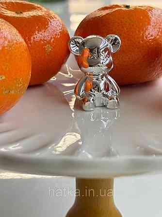 Тортівниця підставка для торта на ніжці «White kitchen» 21*13,5 см кераміка+дерево 8030-323 Київ