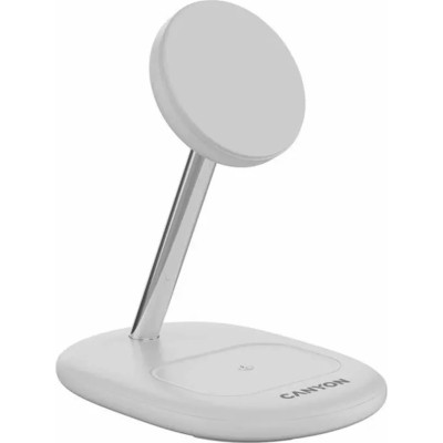 Зарядний пристрій Canyon wireless charger WCS-205 15W Qi2 2in1 White (CNS-WCS205W) Вінниця - фото 11