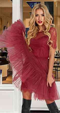 Красивое кружевное платье-двойка (46) Киев