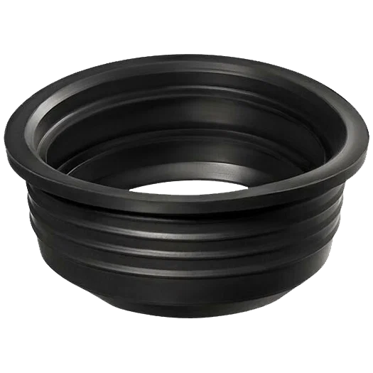 Манжет d=100 пластик-чугун (124/110) рез завод. Харьков - изображение 1