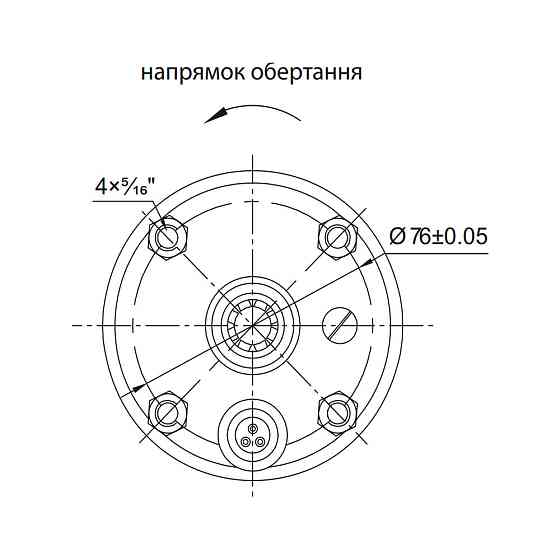 Насос відцентровий 1.5кВт H 169(131)м Q 55(35)л/хв Ø102мм mid AQUATICA 4QJD3-24-1.5 (778127) Рівне
