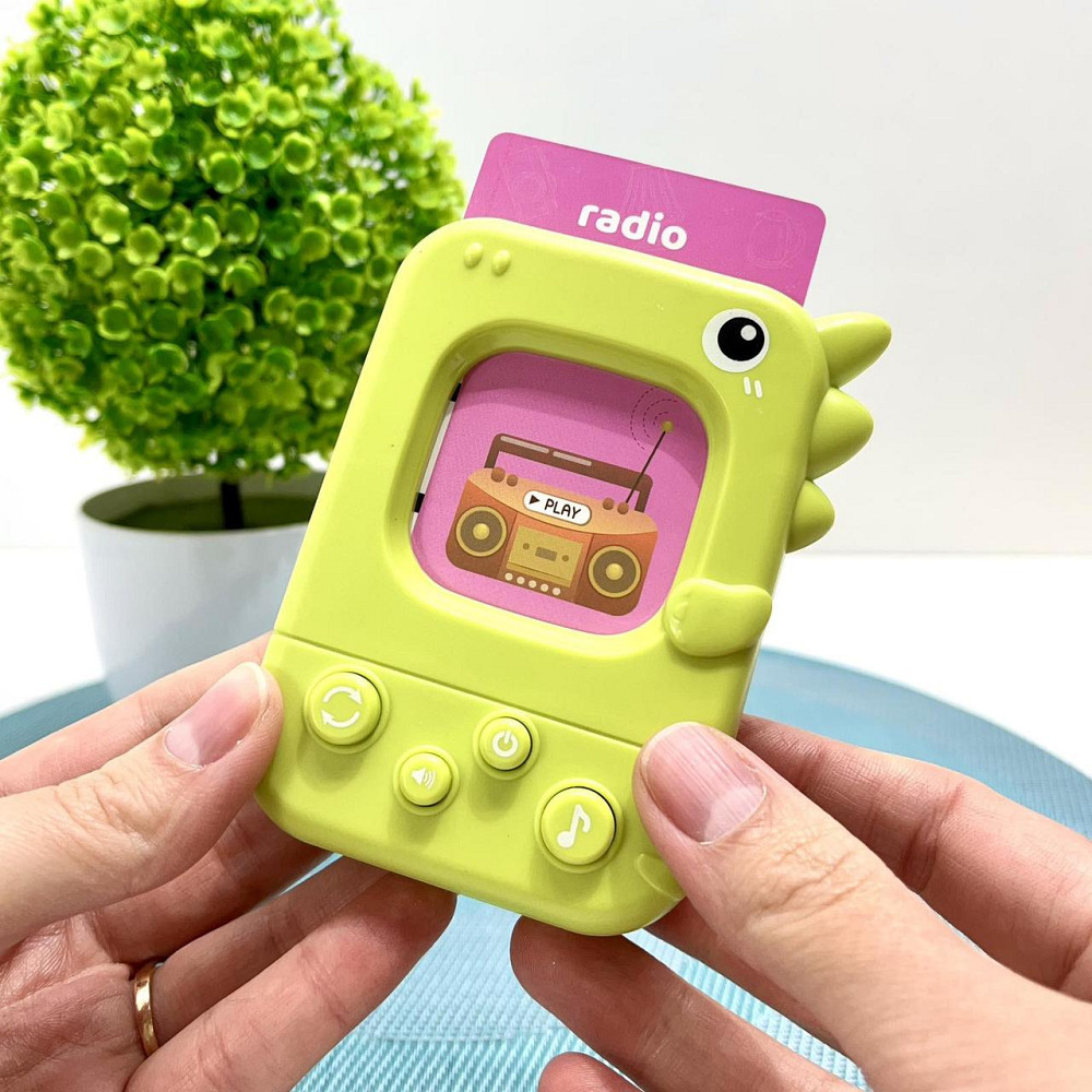 Карточний пристрій для раннього розвитку Країна Іграшок картки по 6 темам Зелений (PL-724-01) Чернігів - фото 8