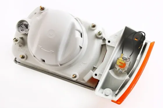 Фара  Таврия АЭА с оранж. повор. левая (серый корпус) Винница