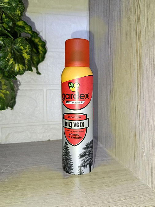 Інсектицид-аерозоль Gardex 125мл універсальний – ефективний засіб від усіх видів комах і кліщів Харків - фото 2