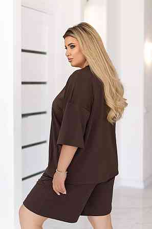 Летний спортивный костюм оверсайз 