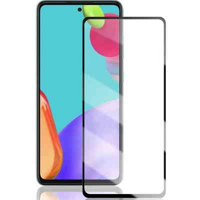 Скло захисне PowerPlant Full screen Samsung Galaxy A52, Black (GL609819) Вінниця