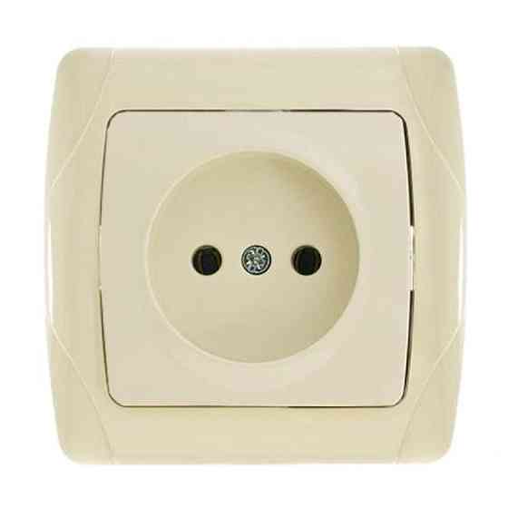 CARMEN Розетка без заземления крем Viko Харьков