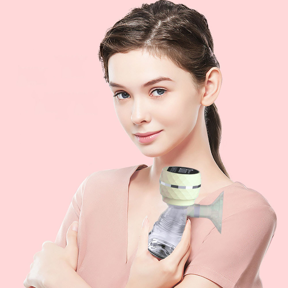 Електричний молоковідсмоктувач із соскою від USB,Zhibao,Зелений SBR Київ - фото 8