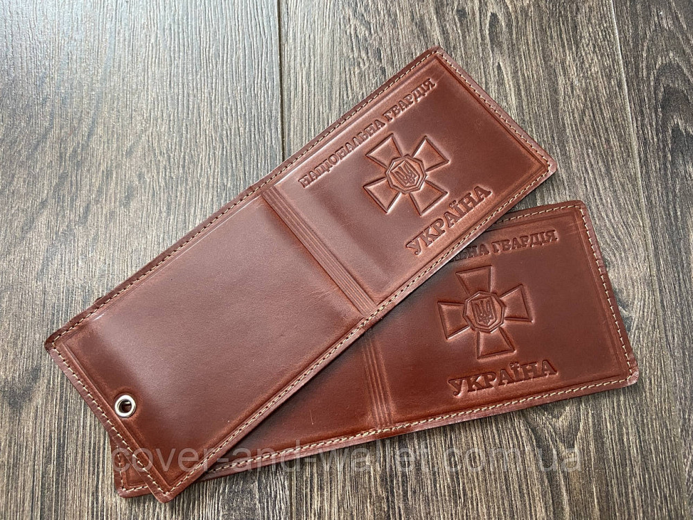 Обложка кожаная  "Національна Гвардія" Київ - фото 5