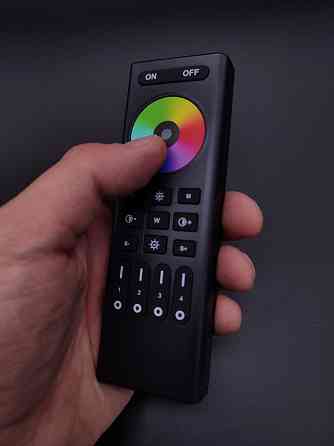Smart Systems group Пульт керування 4-х зонний чорний DIM+RGB+CCT RF 2.4G Mi Light Київ