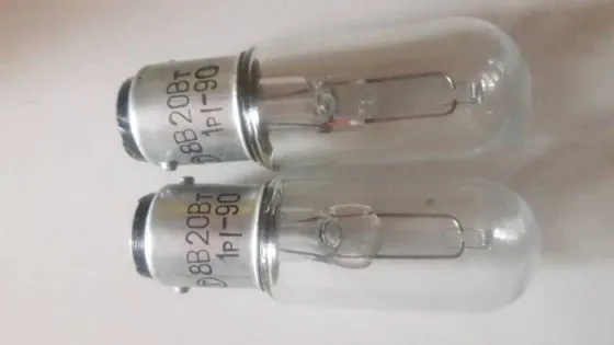 Лампа мікроскопа Мбс, Біолам, Ломо, Мікмед, Метам, Полам, Мбі, Мбр, освітлювача ОИ-19, ОИ-35 Харків