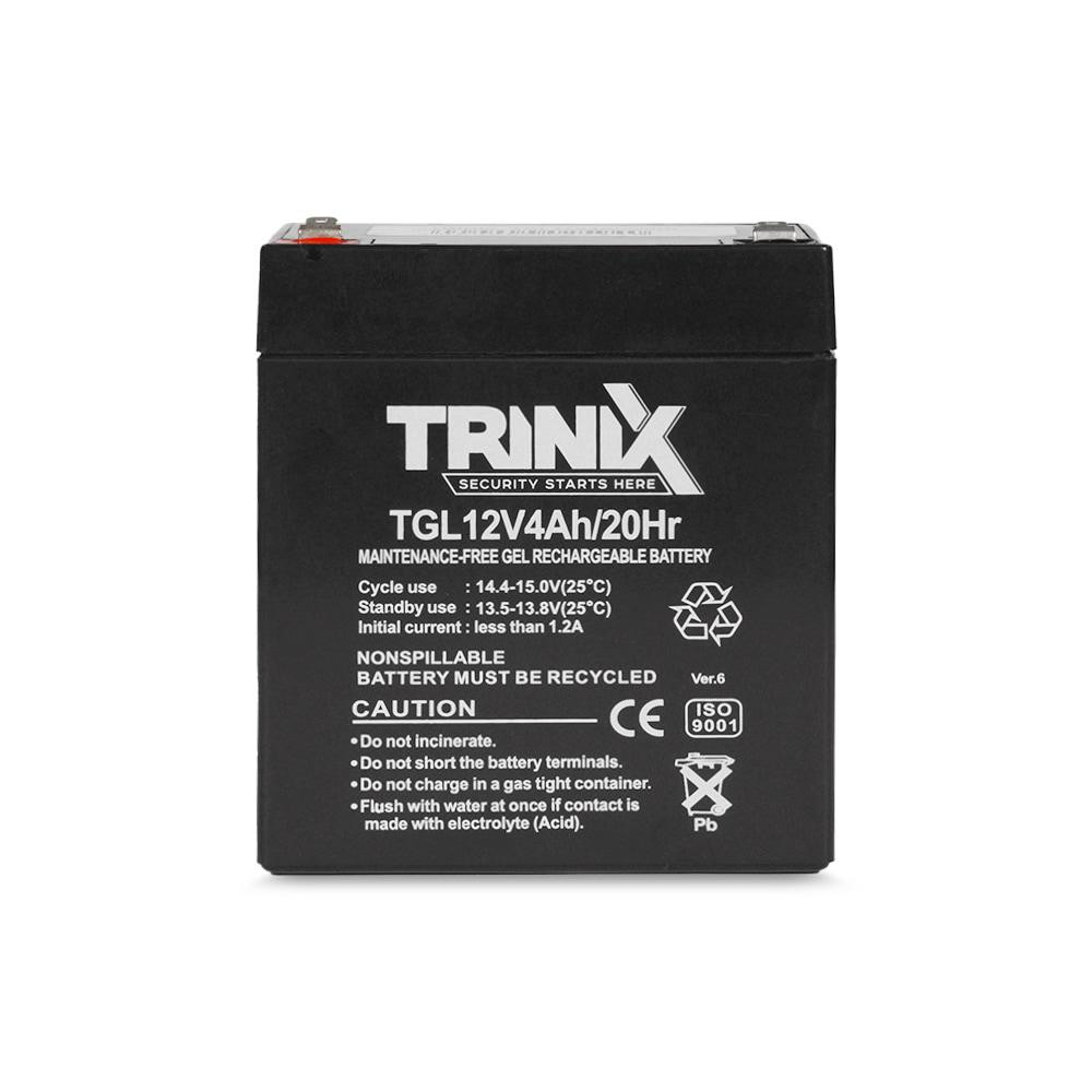 Акумуляторна батарея гелева 12В 4Аг Trinix TGL12V4Ah/20Hr GEL (44-00062) Киев - изображение 6