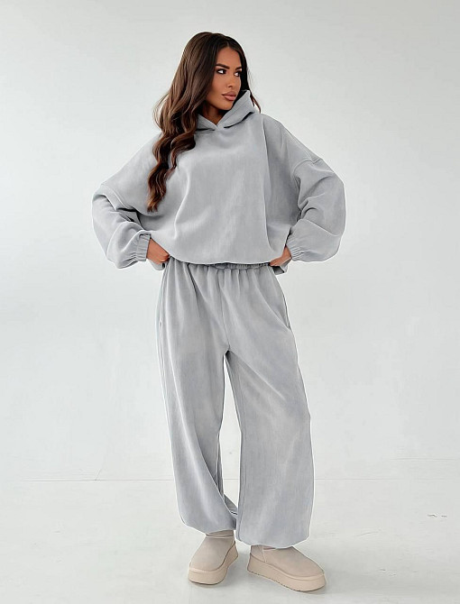 Жіночий теплий прогулянковий костюм двійка подвійний фліс Одеса - фото 1