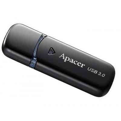 USB флеш накопичувач Apacer 64GB AH355 Black USB 3.0 (AP64GAH355B-1) Вінниця