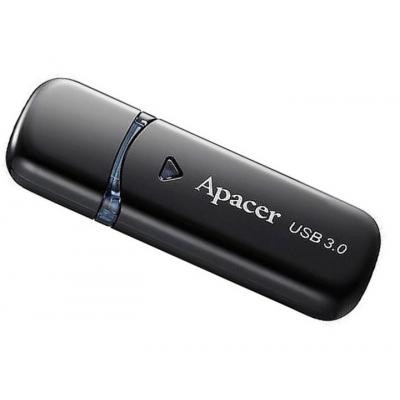 USB флеш накопичувач Apacer 64GB AH355 Black USB 3.0 (AP64GAH355B-1) Вінниця - фото 2